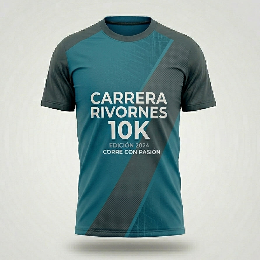 Playera de Carrera (Running) Personalizada (mínimo 100 piezas)